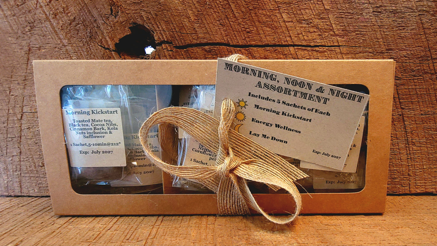 Morning, Noon & Night Sachet Assortment