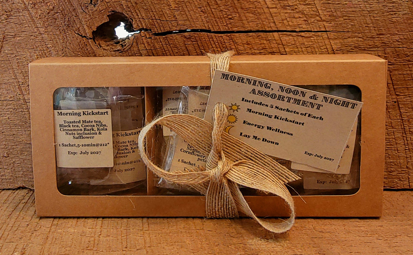 Morning, Noon & Night Sachet Assortment