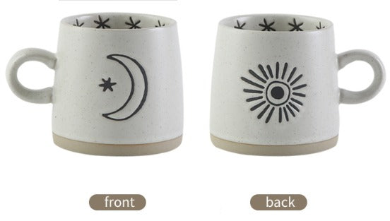 Glazed Ceramic Mug, 13oz.