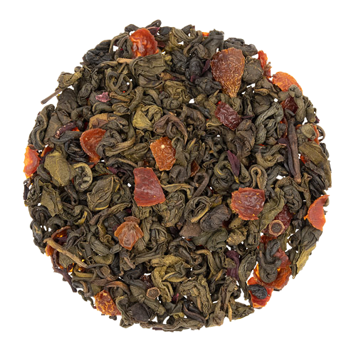 Pomegranate Hibiscus Green Loose-Leaf Tea (4 sizes)