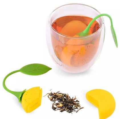 Lemon or Orange Loose-Leaf Silicone Tea Infuser