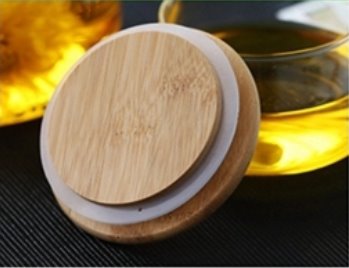 Glass Kettle with Filter & Bamboo Lid 54 oz Teaware The Grateful Tea Co.