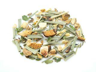 Lemongrass Ginger Herbal Tea (12 Pyramid Sachets) Teabags The Grateful Tea Co.