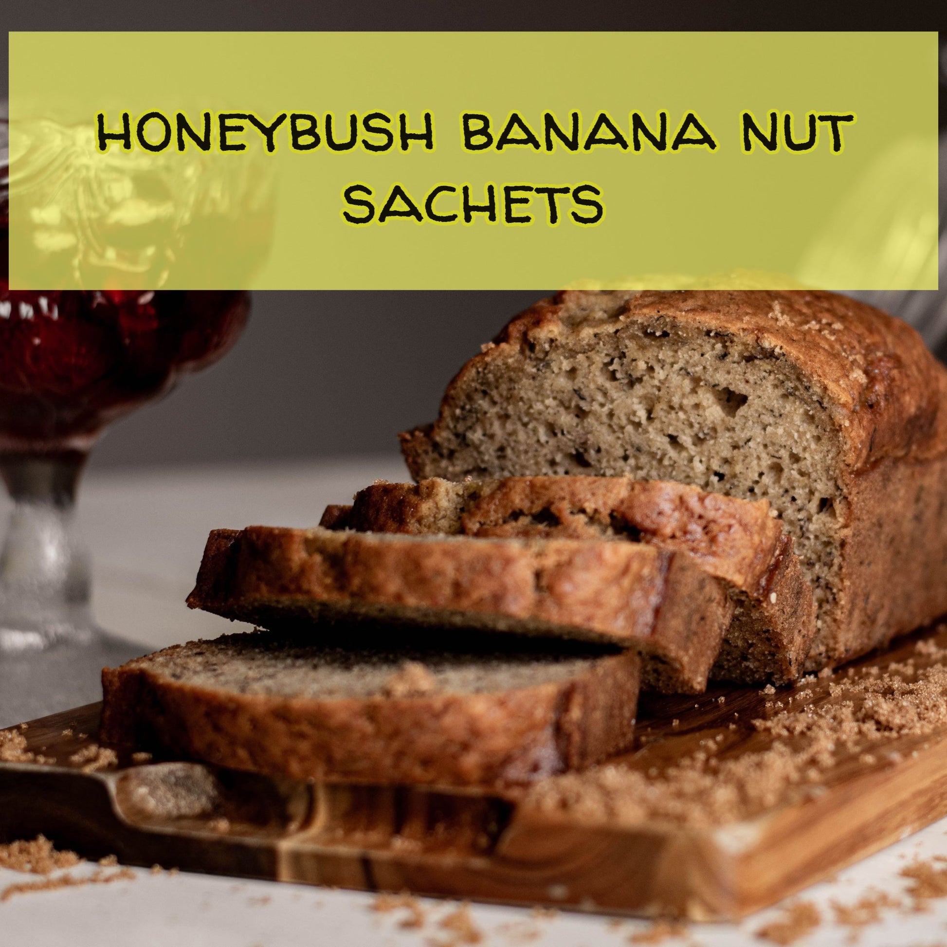 Honeybush Banana Nut, 15 Sachets, Naturally Caffeine-Free Teabags The Grateful Tea Co.