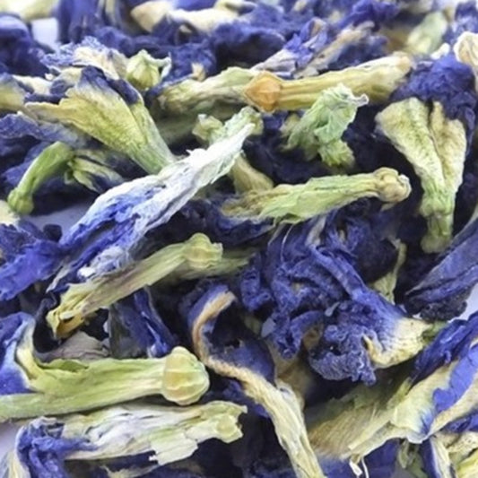 Blue Butterfly Pea Inclusions Flowers & Petals, 1/2 oz. or 1 oz. Tea & Infusions The Grateful Tea Co. 