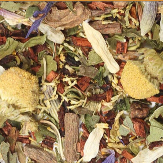 Lay Me Down - Gourmet Bedtime Tea, Loose-Leaf, Caffeine-Free Tea & Infusions The Grateful Tea Co.