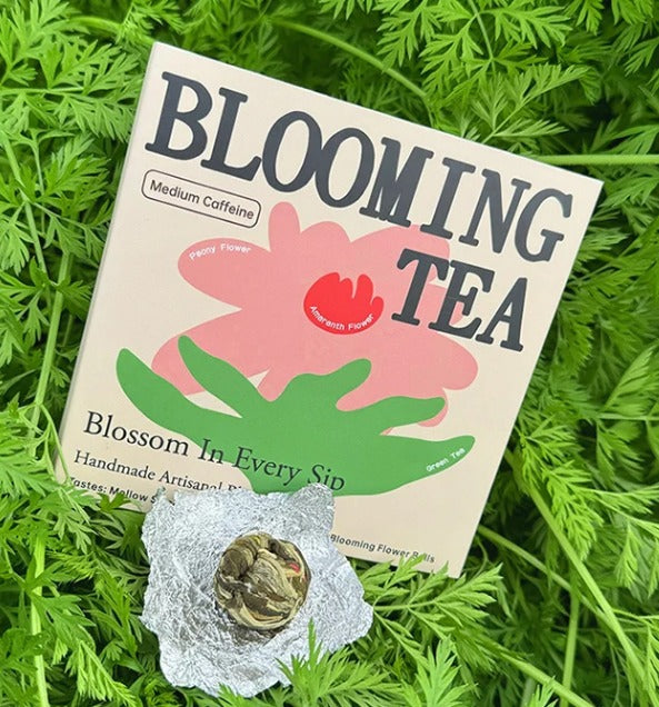 Blooming Green Tea - Variety of 9 Different Flowering Balls
