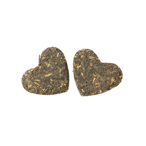 Tea Hearts (Formed Black or Green Tea)