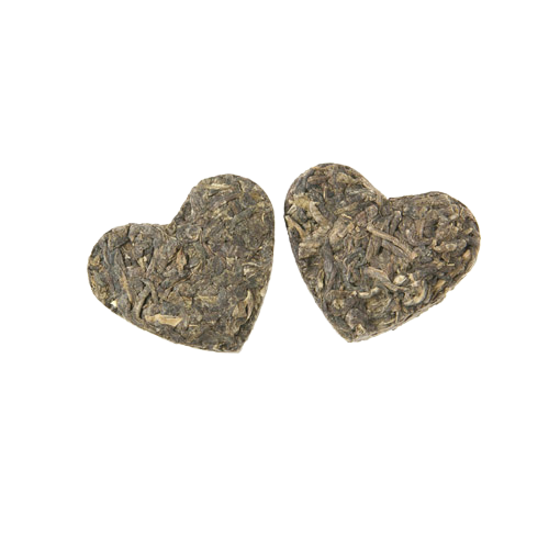 Tea Hearts (Formed Black or Green Tea)