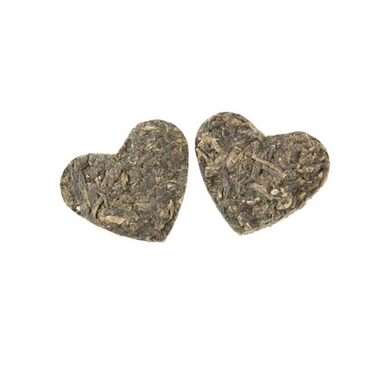 Tea Hearts (Formed Black or Green Tea)