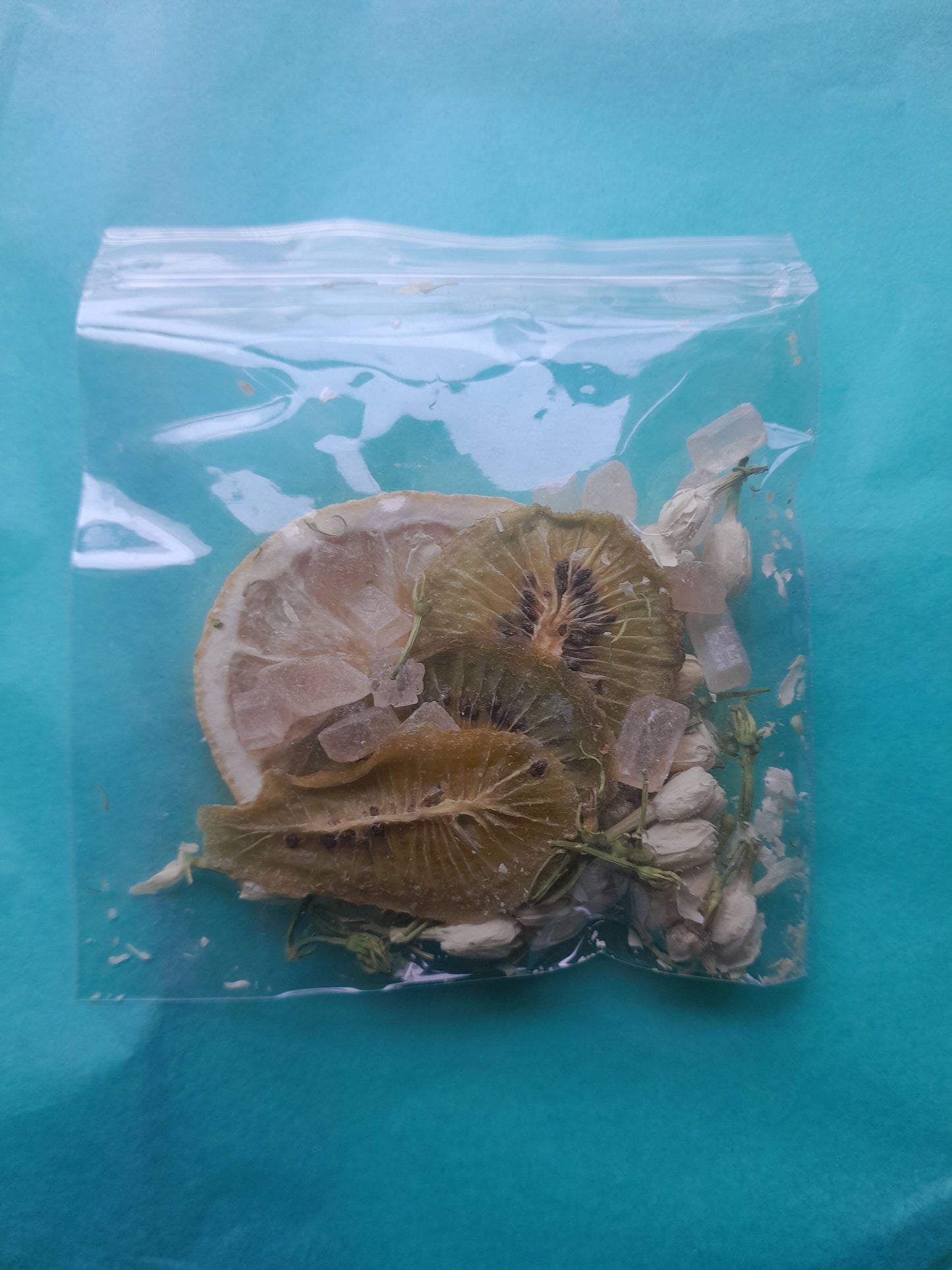 Lemon, Kiwi, Jasmine Flowers & Rock Sugar/Flower & Fruit Loose Leaf Tea Packages