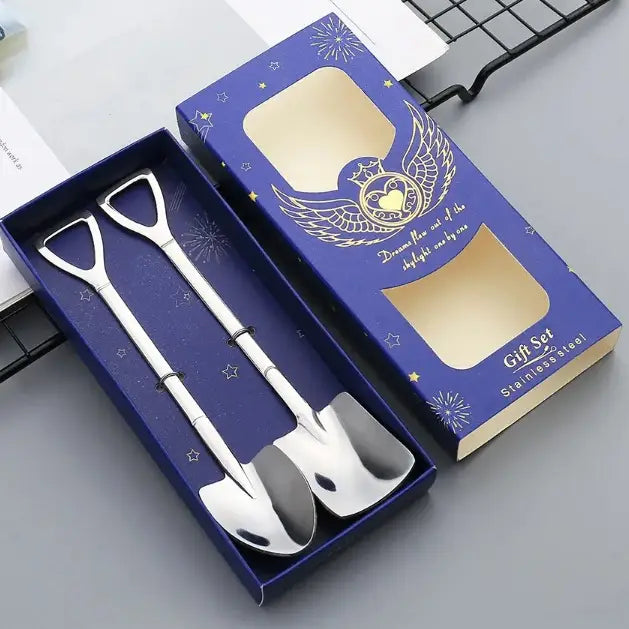 New! Stainless Steel Tea Shovels