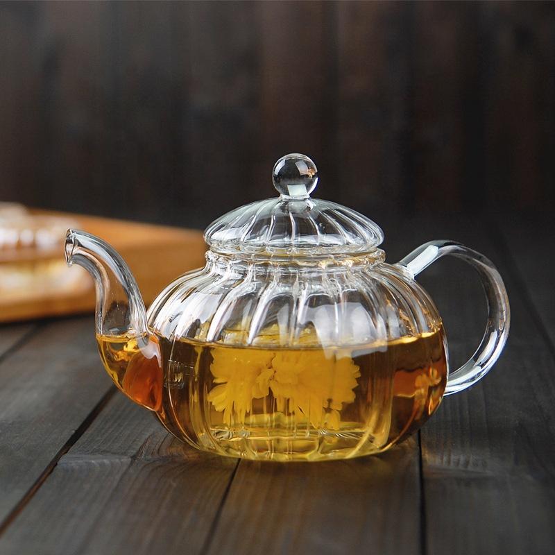 In stock mid June//Glass Teapot With Infuser and Lid (20oz.) Teaware The Grateful Tea Co. 