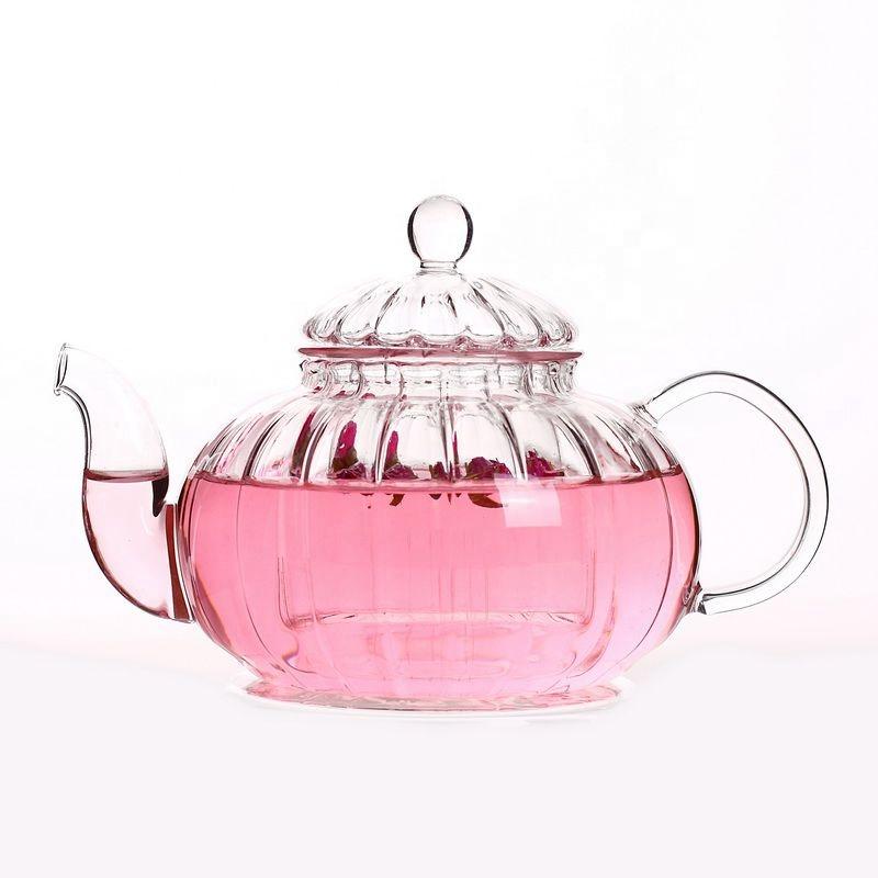 In stock mid June//Glass Teapot With Infuser and Lid (20oz.) Teaware The Grateful Tea Co. 