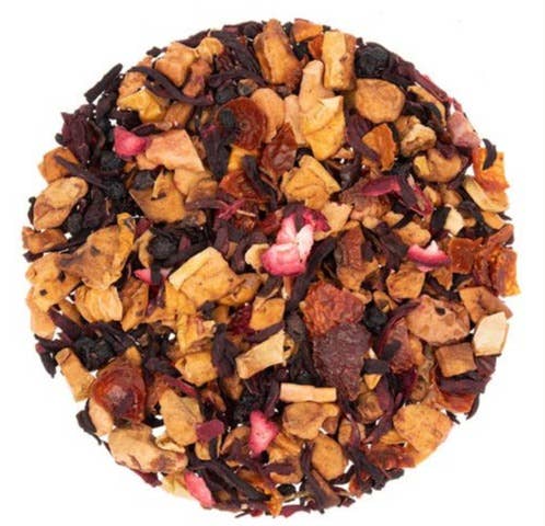 Cranberry & Apple Herbal Loose-Leaf Tea, 1oz or 2oz