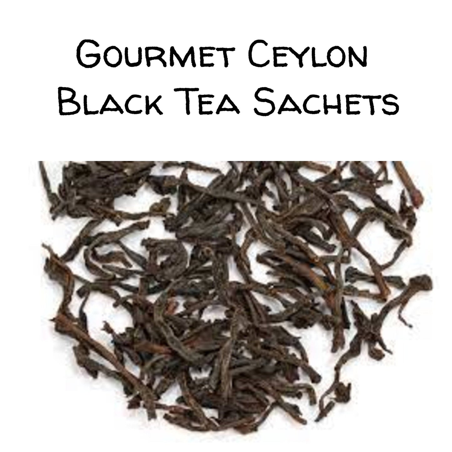 Gourmet Ceylon Black Tea, 15 Sachets Teabags The Grateful Tea Co. 