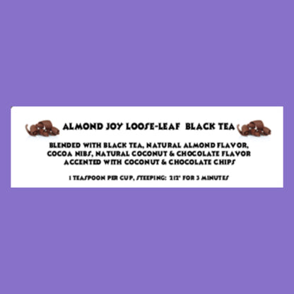 Gourmet Almond Joy Loose-Leaf Black Tea (1 oz or 2 oz) Loose-leaf tea The Grateful Tea Co. 