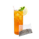 White Peach Cold Brew Iced Teabags, available in quantities of 6 or 12 quart size pouches