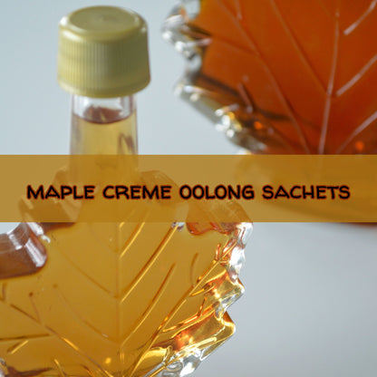 Gourmet Maple Creme Oolong, 15 Sachets Teabags The Grateful Tea Co. 