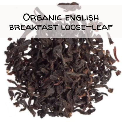 Gourmet Gratefully Organic Loose-Leaf English Breakfast Black Tea organic loose-leaf The Grateful Tea Co. 