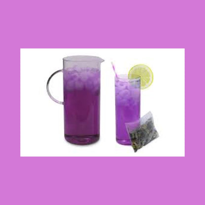 Violet Papaya & Berry Herbal Iced Tea Bags, available in quantities of 1, 6 or 12 quart size pouches Iced Tea The Grateful Tea Co. 