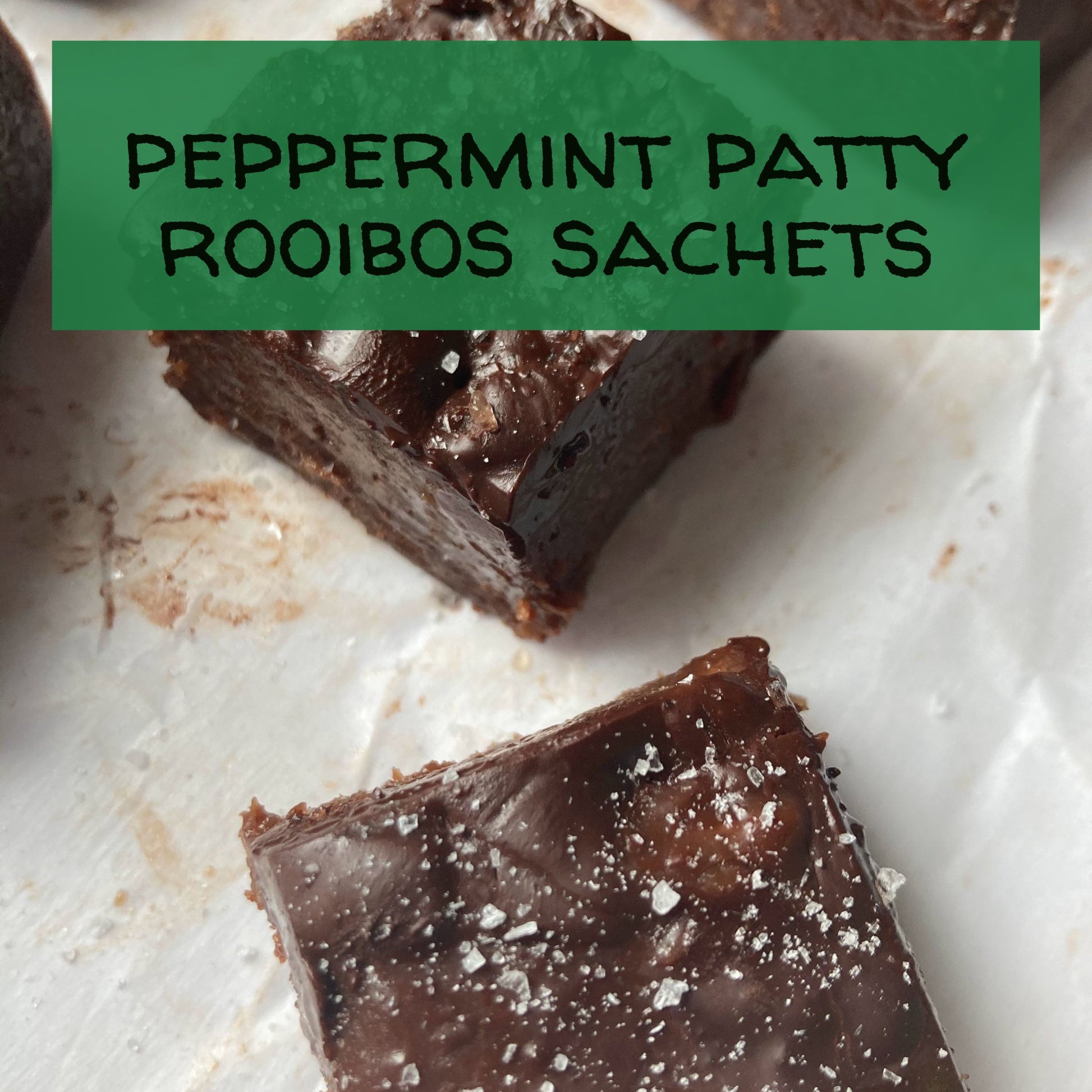 Gourmet Peppermint Patty Rooibos Red Tea, 15 Sachets Teabags The Grateful Tea Co. 