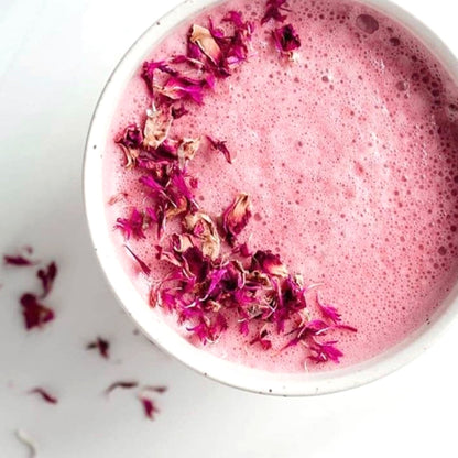 Gratefully Organic Pink Rose Petal Powder matcha The Grateful Tea Co. 