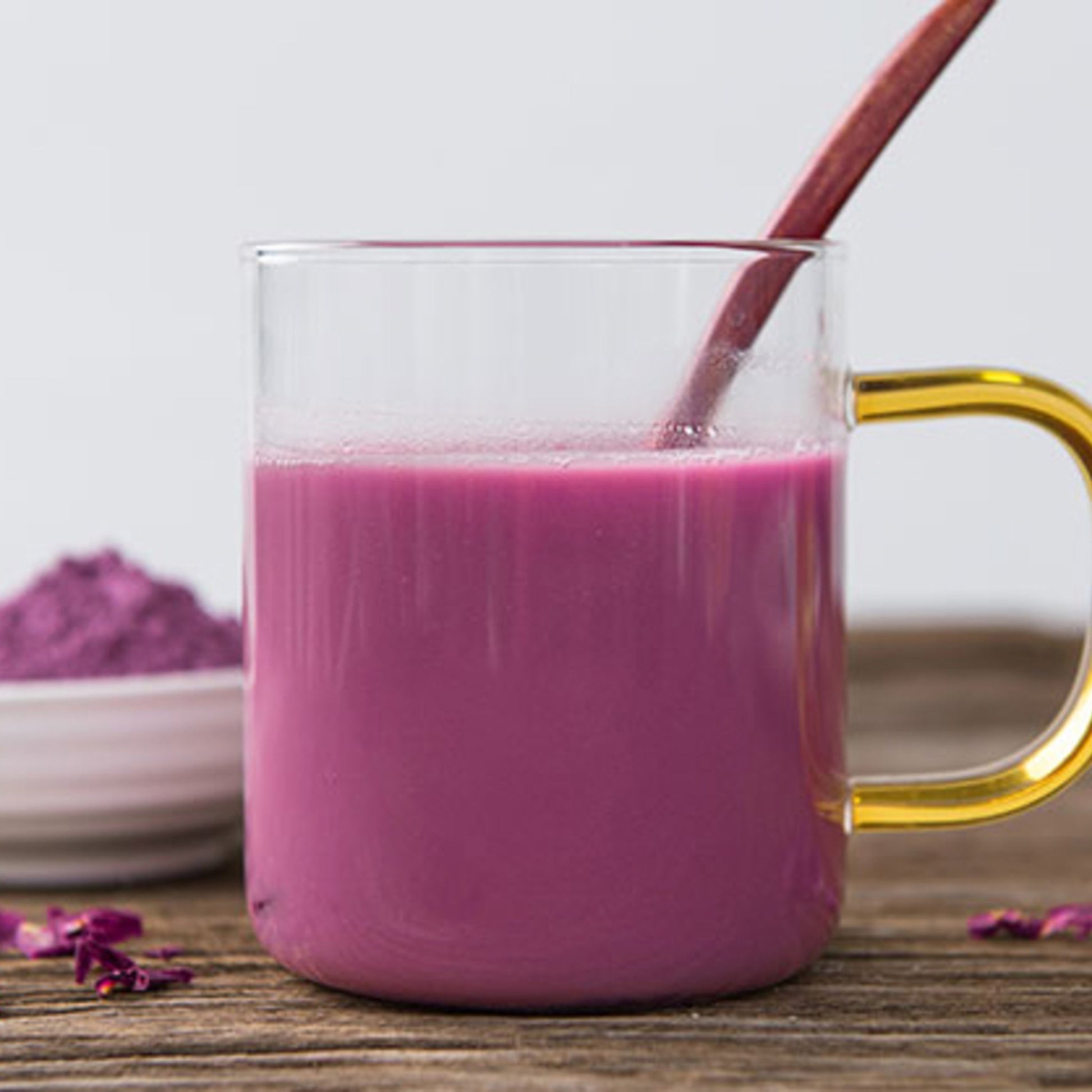 Organic Pink Rose Petal Powder, 2oz – The Grateful Tea Co.